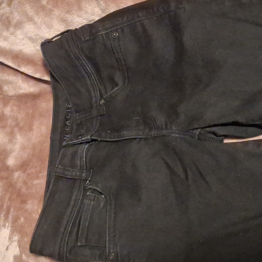 American Eagle Outfitters Black Boot Cut Jeans